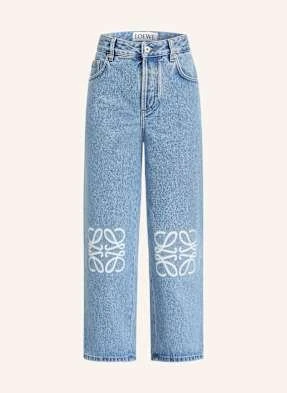 Loewe Jeansy 7/8 Anagram blau