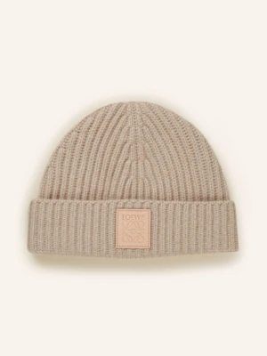 Loewe Kaszmirowa Czapka beige