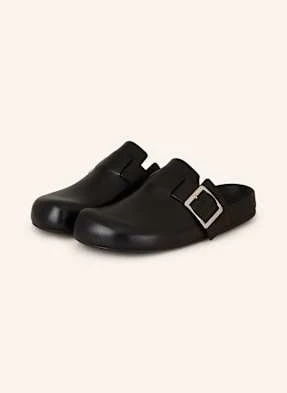 Loewe Klapki Typu Mules Ease schwarz