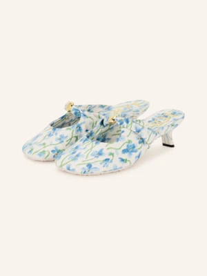 Loewe Klapki Typu Mules Pebble weiss