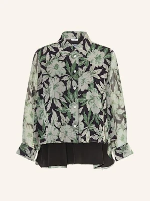 Loewe Koszula Z Jedwabiu schwarz