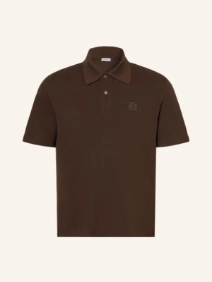 Loewe Koszulka Polo Z Pikowanym Wzorem braun