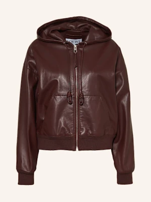 Loewe Kurtka Skórzana braun