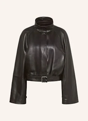 Loewe Kurtka Skórzana schwarz