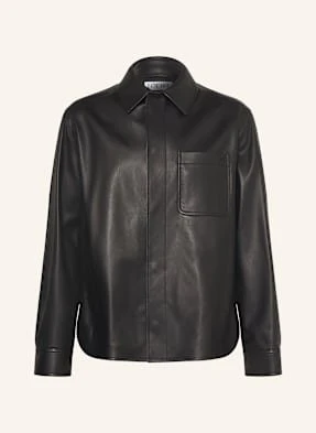 Loewe Kurtka Skórzana schwarz