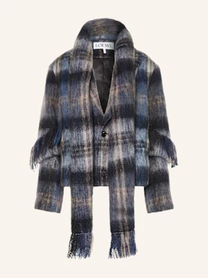 Loewe Kurtka Z Dodatkiem Moheru blau