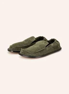Loewe Pantofle Flex gruen