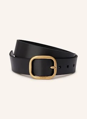 Loewe Pasek Skórzany schwarz