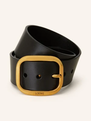 Loewe Pasek Skórzany schwarz