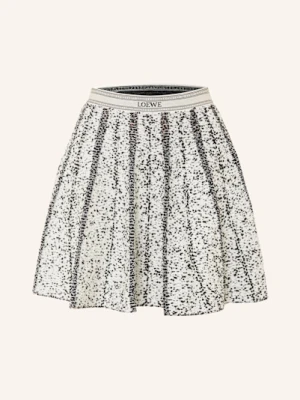 Loewe Spódnica Z Dzianiny weiss