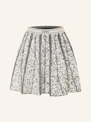 Loewe Spódnica Z Dzianiny weiss