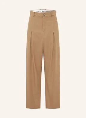 Loewe Spodnie Oversized Fit beige