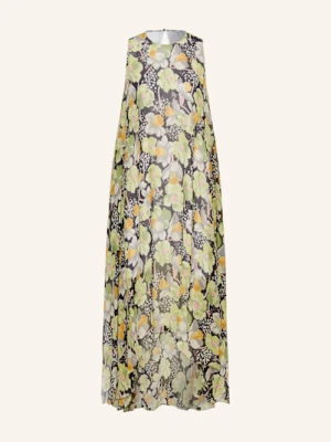 Loewe Sukienka Z Jedwabiu gruen