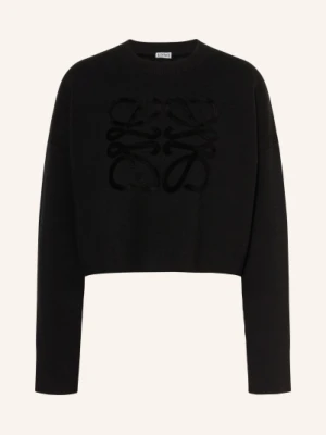 Loewe Sweter schwarz