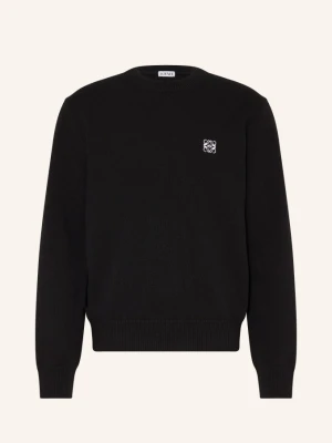 Loewe Sweter schwarz CZARNY