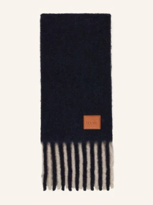 Loewe Szal Z Alpaki blau