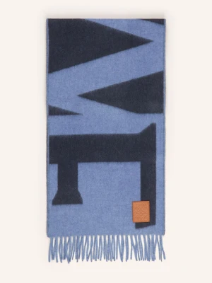 Loewe Szal Z Kaszmiru blau