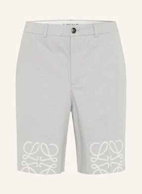 Loewe Szorty Chinosy Regular Fit grau