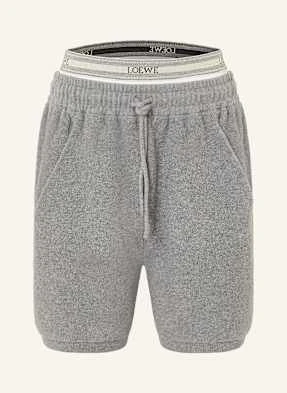 Loewe Szorty Z Dzianiny grau