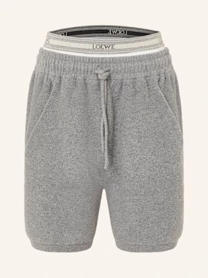 Loewe Szorty Z Dzianiny grau