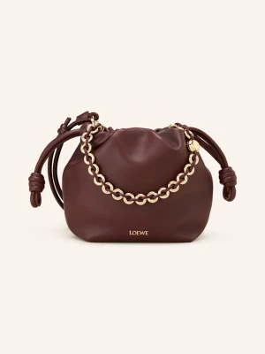 Loewe Torba Na Ramię Flamenco rot CIEMNOCZERWONY