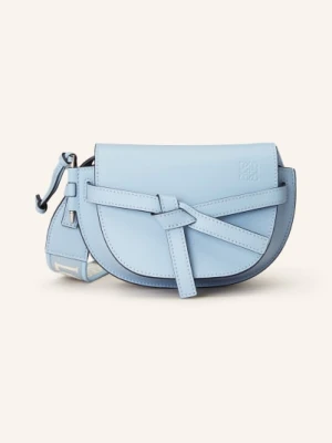 Loewe Torba Na Ramię Mini Gate Dual blau