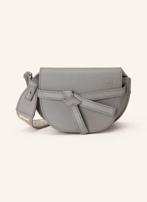 Loewe Torba Na Ramię Mini Gate Dual grau