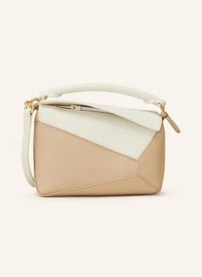 Loewe Torba Na Ramię Puzzle Edge Mini beige