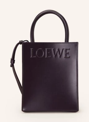 Loewe Torba Shopper a5 Tote lila