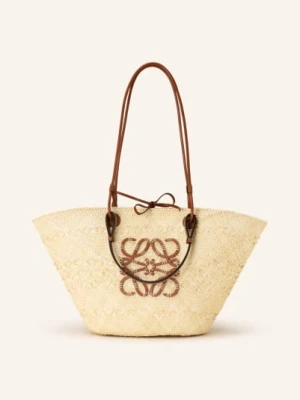 Loewe Torba Shopper Anagram beige