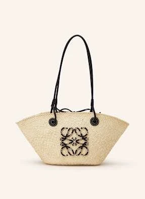 Loewe Torba Shopper Anagram Small beige