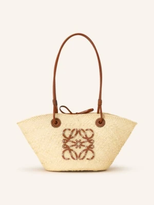 Loewe Torba Shopper Anagram Small beige