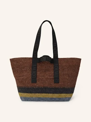 Loewe Torba Shopper Fold braun