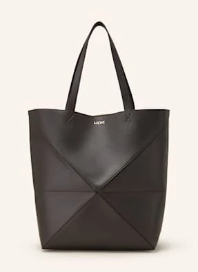 Loewe Torba Shopper Puzzle Fold Tote Large grau