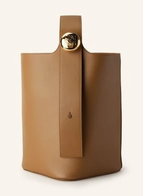 Loewe Torebka Pebble Bucket Medium braun