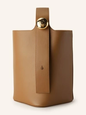Loewe Torebka Pebble Bucket Medium braun