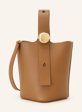 Loewe Torebka Pebble Bucket Mini braun