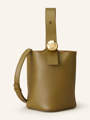 Loewe Torebka Pebble Bucket Mini gruen