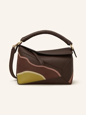 Loewe Torebka Puzzle Edge Landscape Small braun