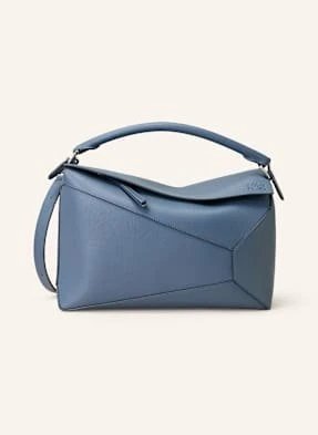 Loewe Torebka Puzzle Edge Large blau