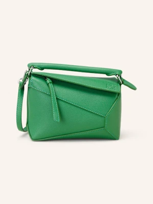 Loewe Torebka Puzzle Edge Mini gruen
