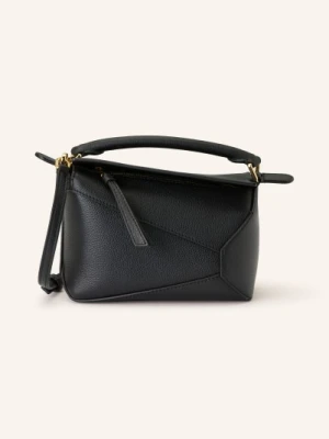 Loewe Torebka Puzzle Edge Mini schwarz