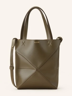 Loewe Torebka Puzzle Tote Mini gruen