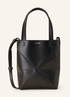 Loewe Torebka Puzzle Tote Mini schwarz