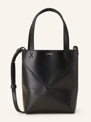 Loewe Torebka Puzzle Tote Mini schwarz