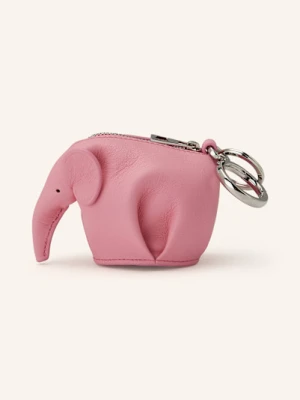 Loewe Zawieszka Do Torby Elephant Charm pink