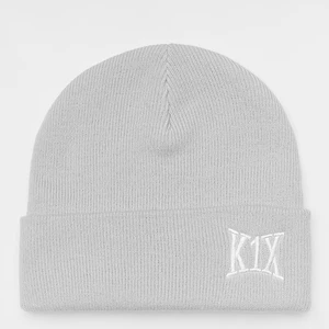 Logo Beanie grey, marki K1XAccessoires, w kolorze Szary, rozmiar