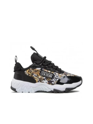 Logo Brush Couture Sneakers - Moda Damska Versace Jeans Couture