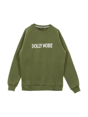Logo Capital Crewneck Sweatshirt Dolly Noire