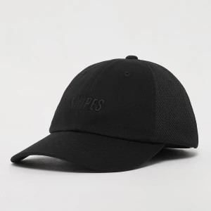 Logo Mesh Panel Baseball Cap, markiSNIPES, Czapki, w kolorze czarny, rozmiar: